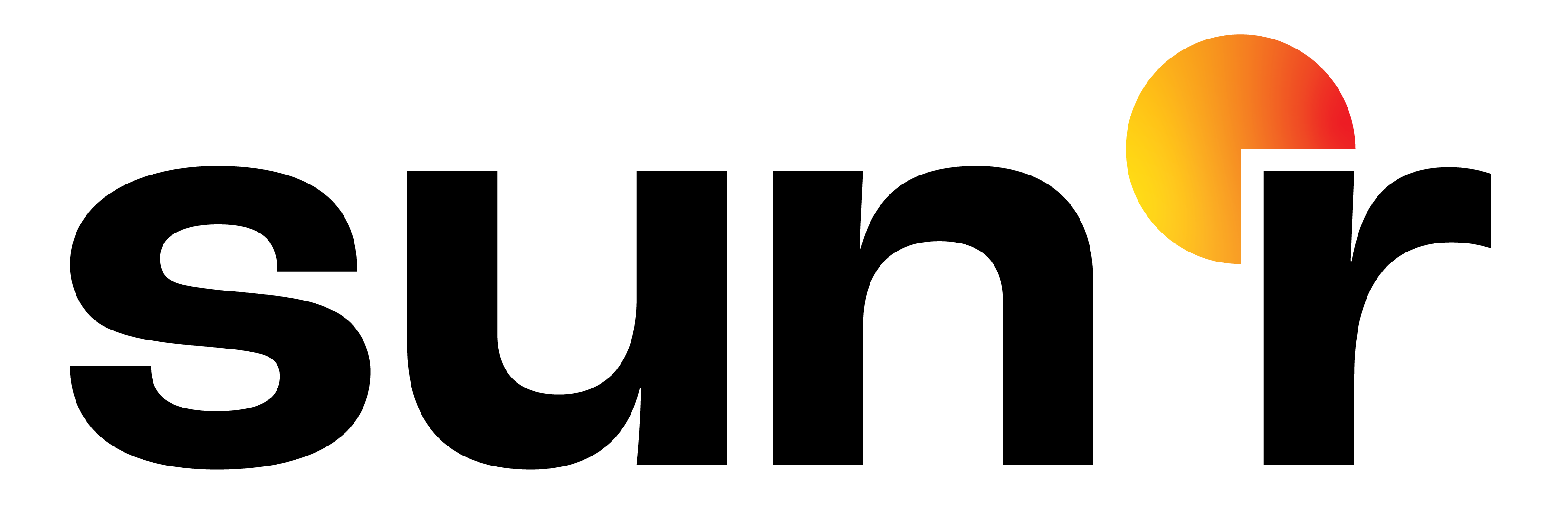 LOGO SUNR degrade