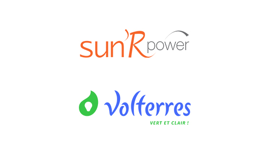 Logo Sun'r Power et Volterres